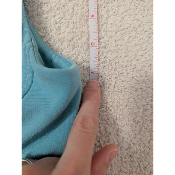 Antonio Melani Turquoise Bodycon sleeveless Dress Size 6 - Picture 15 of 16